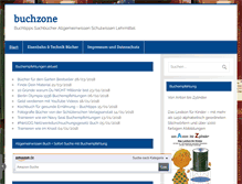 Tablet Screenshot of buchzone.com